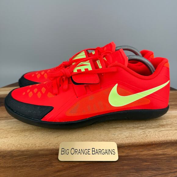 Nike Zoom Rival SD 4 Track Throwing Shoes Bright Crimson Men\'s Size 9 FZ9665-600 main image 8